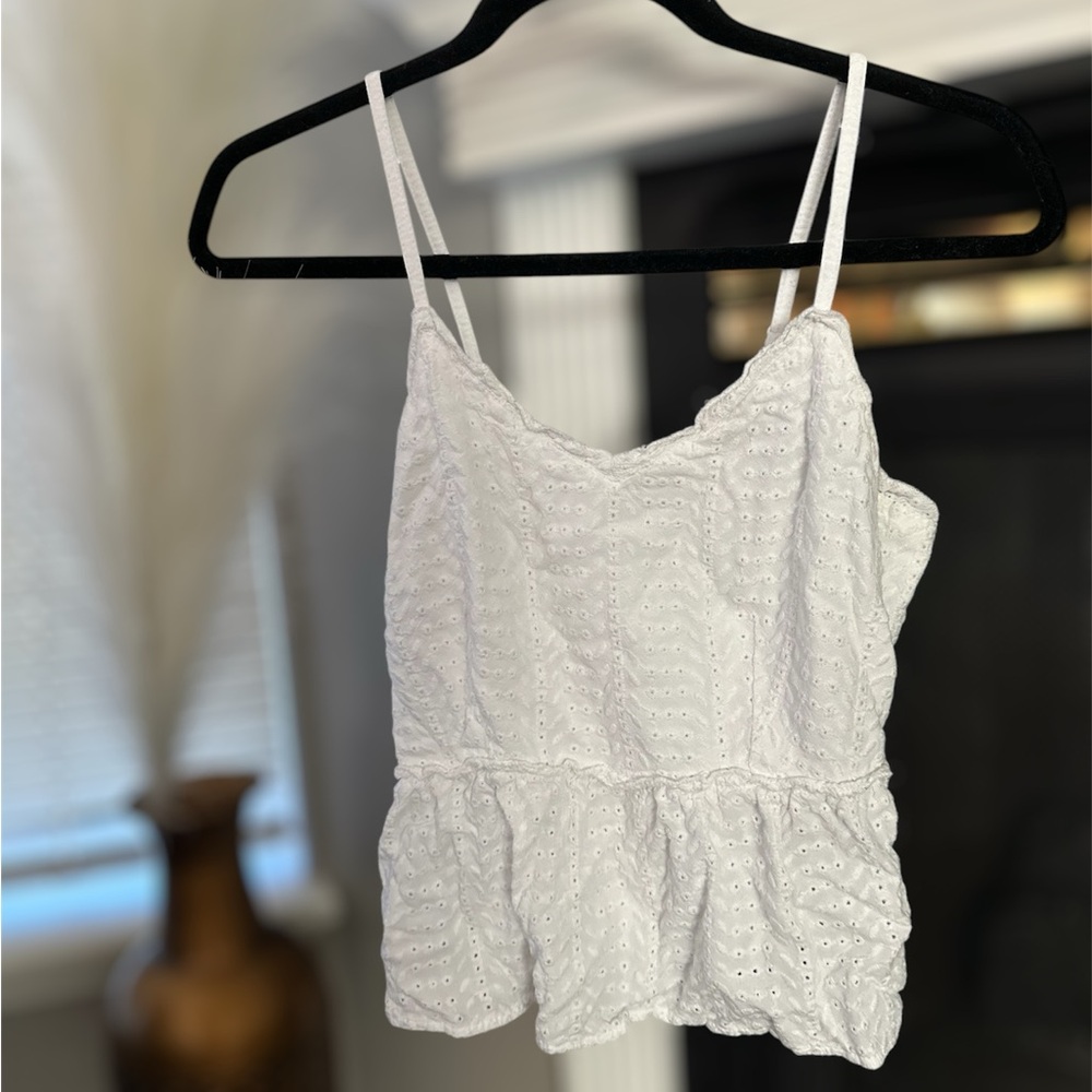 White summer top